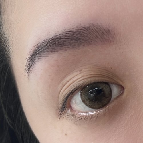 Brow work example